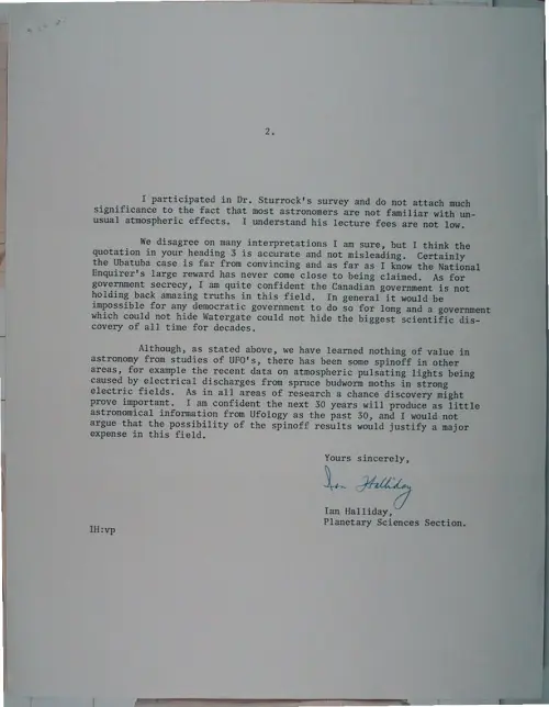 First page of Wilbert Smith Archives Files Box 1131 06 1131-06-p011