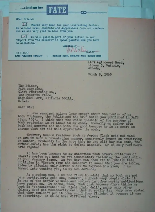 First page of Wilbert Smith Archives Files Box 1131 07 1131-07-p043