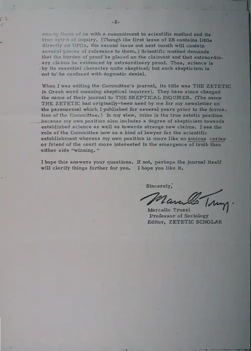 First page of Wilbert Smith Archives Files Box 1130 20 1130-20-p005