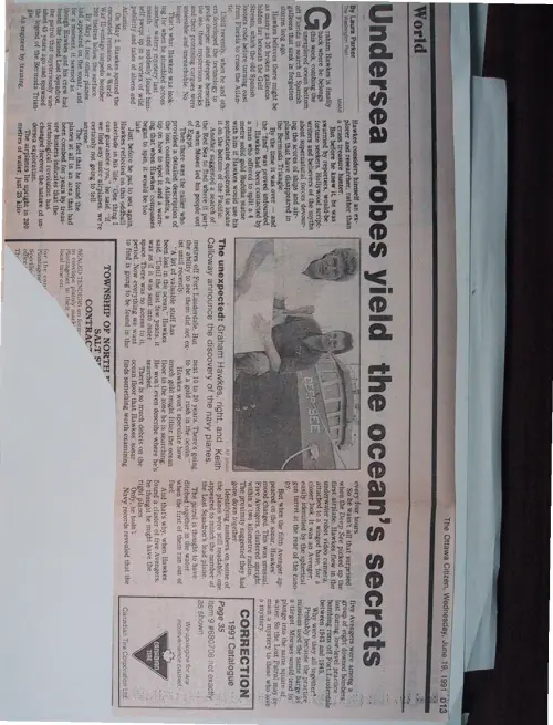 First page of Wilbert Smith Archives Files Box 1130 05 1130-05-p054