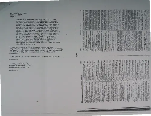 First page of Wilbert Smith Archives Files Box 1131 02 1131-02-p124