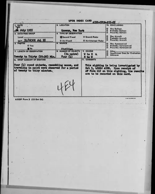 First page of 1955.07 - 6970871 - Queens, New York