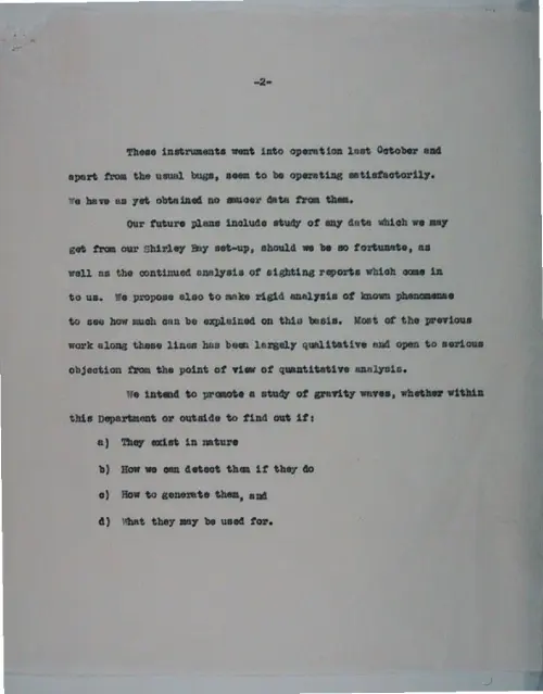 First page of Wilbert Smith Archives Files Box 1131 11 1131-11-p012