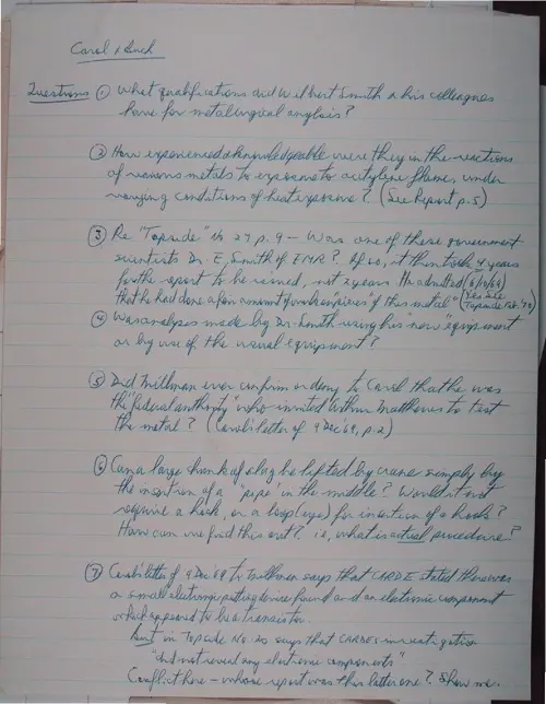 First page of Wilbert Smith Archives Files Box 1131 19 1131-19-p046