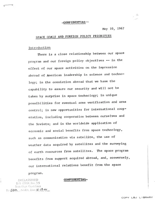 First page of Johnson Space 3