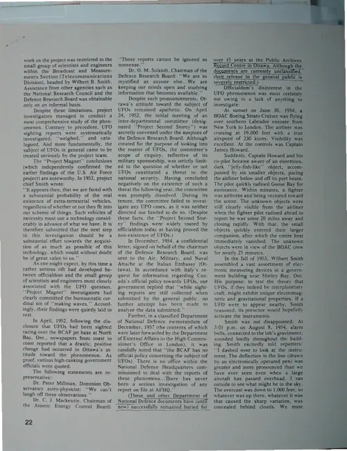 First page of Wilbert Smith Archives Files Box 1130 18 1130-18-p065