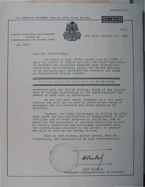 First page of Wilbert Smith Archives Files Box 1130 21 1130-21-p175