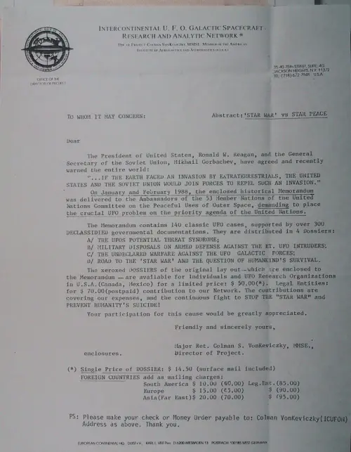 First page of Wilbert Smith Archives Files Box 1130 21 1130-21-p184