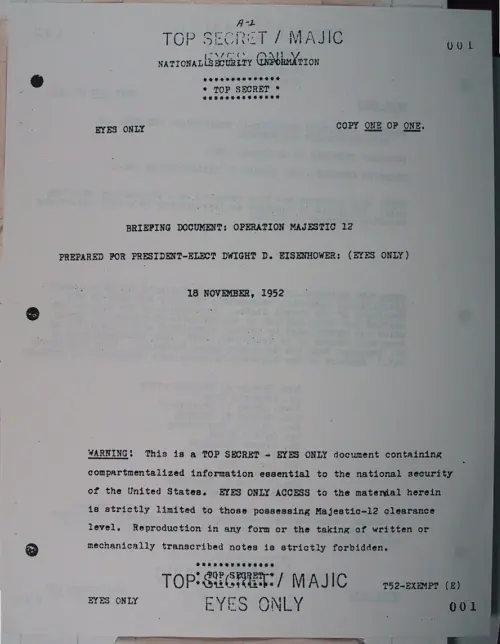 First page of Wilbert Smith Archives Files Box 1131 03 1131-03-p107
