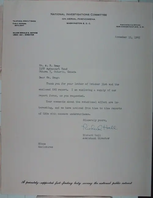 First page of Wilbert Smith Archives Files Box 1131 08 1131-08-p023