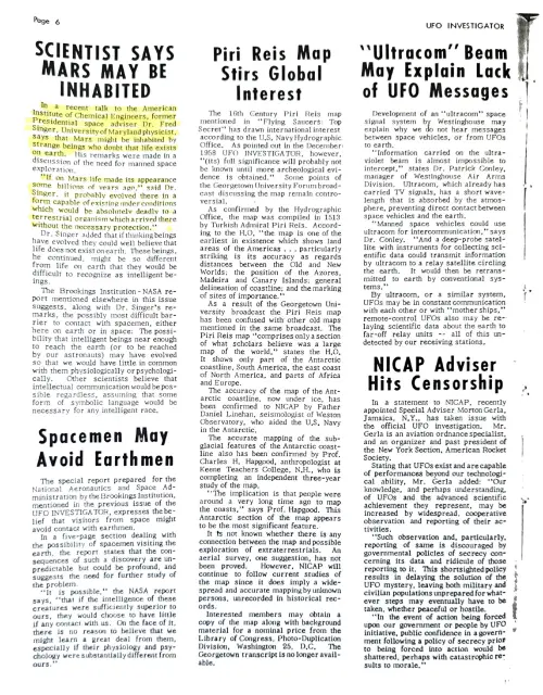 First page of Eisenhower Dr Fred Singer