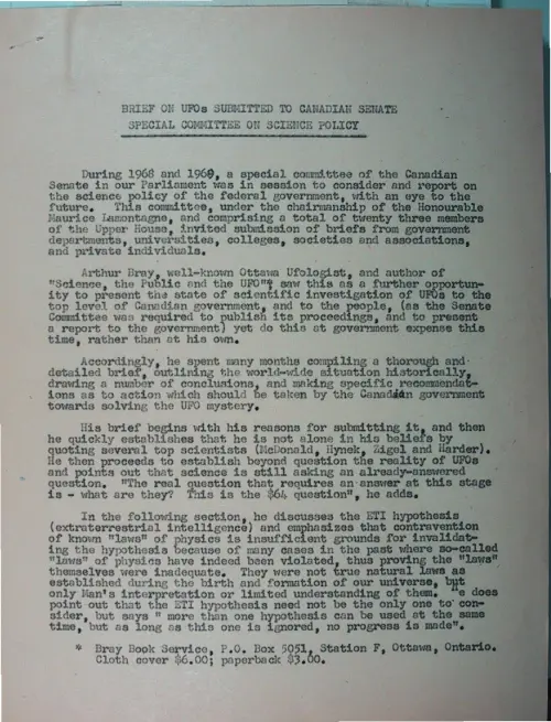 First page of Wilbert Smith Archives Files Box 1130 11 1130-11-p059