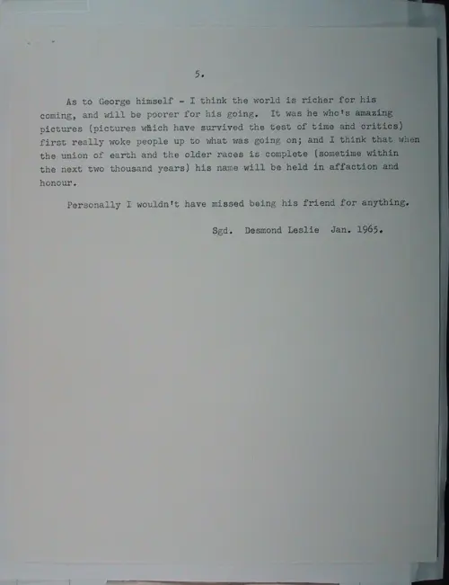 First page of Wilbert Smith Archives Files Box 1130 04 1130-04-p070