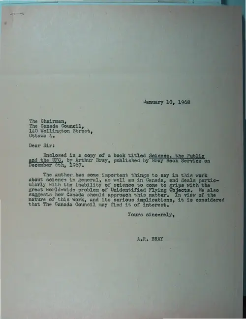 First page of Wilbert Smith Archives Files Box 1130 18 1130-18-p100