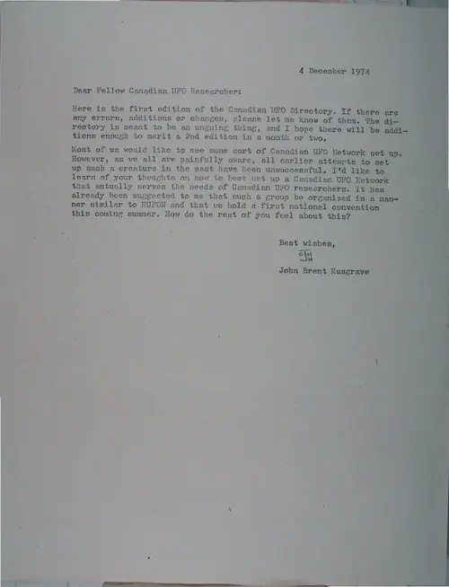 First page of Wilbert Smith Archives Files Box 1131 05 1131-05-p018