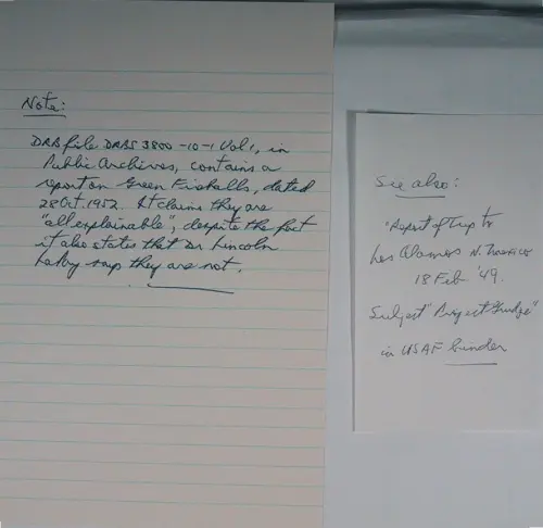 First page of Wilbert Smith Archives Files Box 1130 16 1130-16-p010