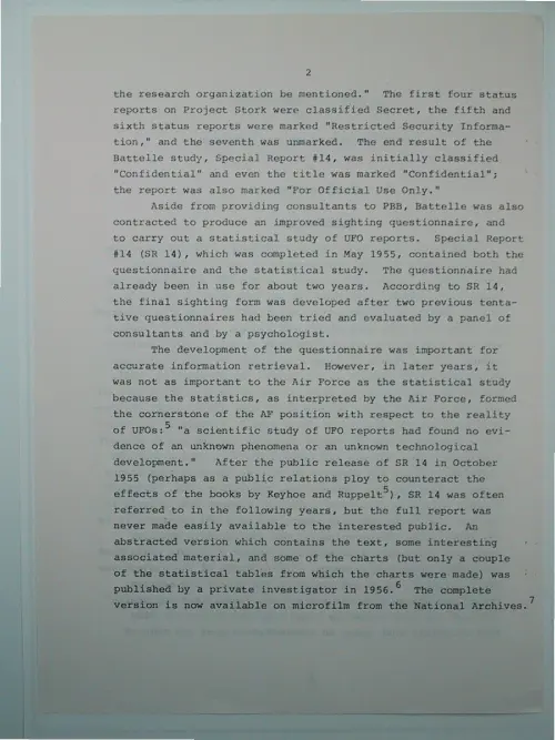 First page of Wilbert Smith Archives Files Box 1136 05 1136-05-p121
