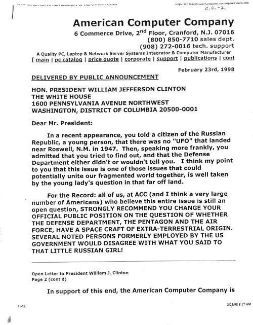 First page of Bill Clinton Bill Clinton 4