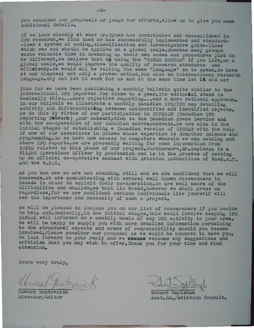 First page of Wilbert Smith Archives Files Box 1131 16 1131-16-p011