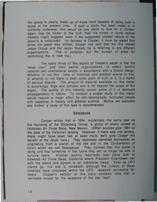First page of Wilbert Smith Archives Files Box 1131 03 1131-03-p015