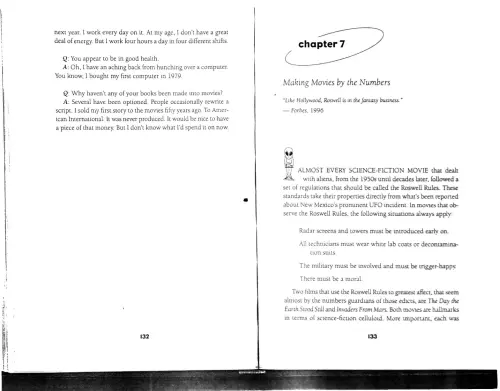 First page of ALIEN movies