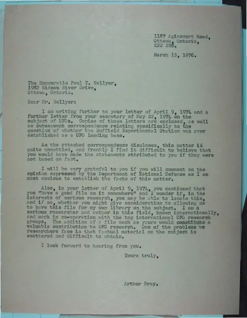 First page of Wilbert Smith Archives Files Box 1131 15 1131-15-p015