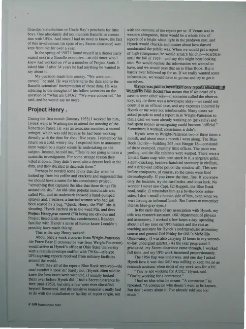 First page of Wilbert Smith Archives Files Box 1136 06 1136-06-p002