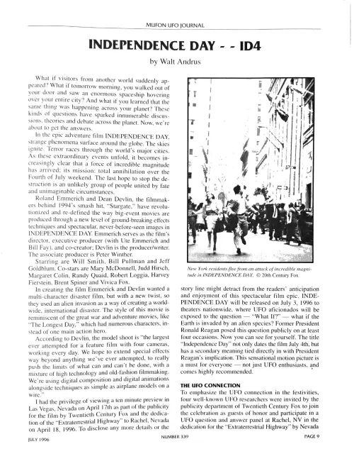 First page of Presidents Presidents and Movies 1