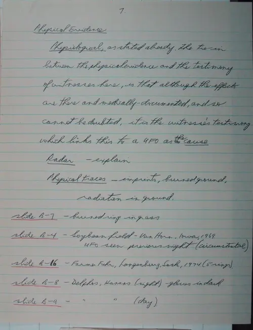 First page of Wilbert Smith Archives Files Box 1130 03 1130-03-p007