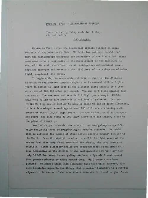 First page of Wilbert Smith Archives Files Box 1136 11 1136-11-p010