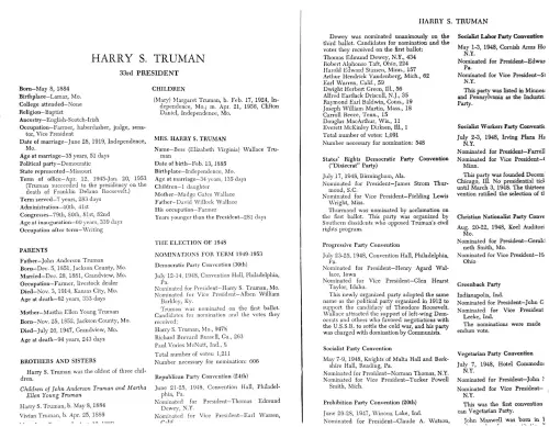 First page of Truman Truman 4