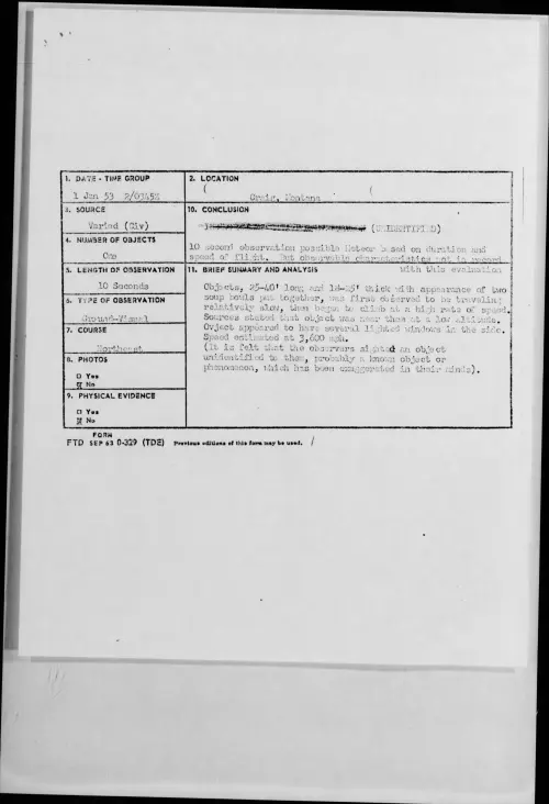 First page of 1953.01 - 9543309 - Craig, Montana