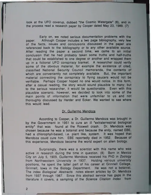 First page of Wilbert Smith Archives Files Box 1131 03 1131-03-p007