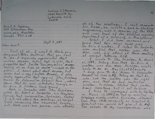 First page of Wilbert Smith Archives Files Box 1131 02 1131-02-p102