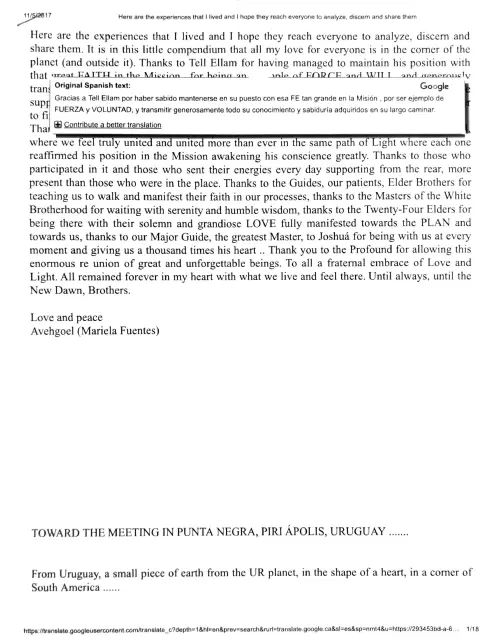 First page of Mission Rahma 2