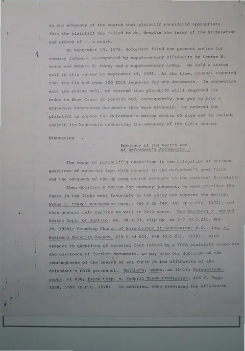 First page of Wilbert Smith Archives Files Box 1136 23 1136-23-p004