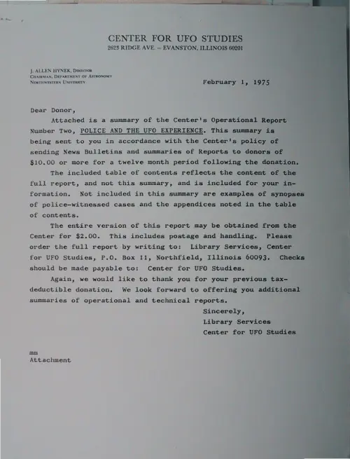 First page of Wilbert Smith Archives Files Box 1130 10 1130-10-p138