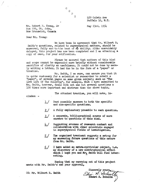 First page of Canada Smith Metaphysics