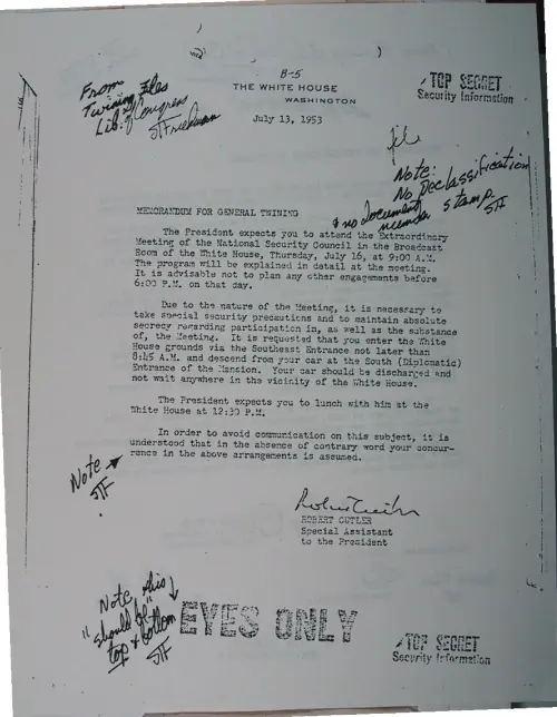 First page of Wilbert Smith Archives Files Box 1131 03 1131-03-p120