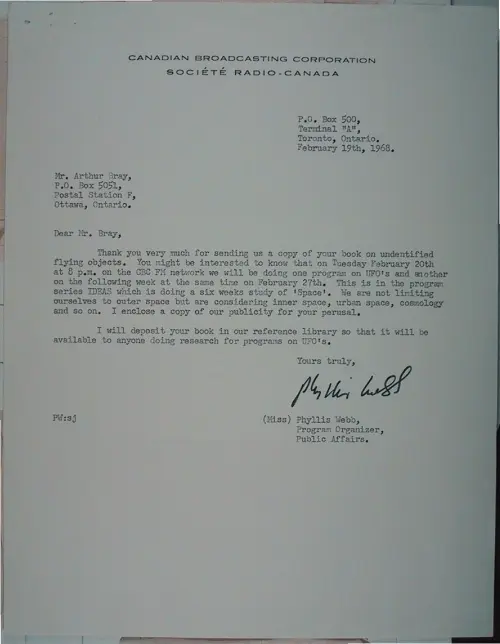 First page of Wilbert Smith Archives Files Box 1131 07 1131-07-p062
