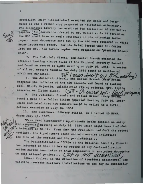 First page of Wilbert Smith Archives Files Box 1131 02 1131-02-p157