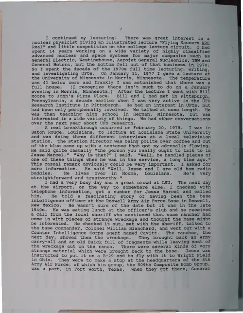First page of Wilbert Smith Archives Files Box 1131 03 1131-03-p052