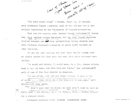 First page of National Enquirer Bob Prstt wisc.