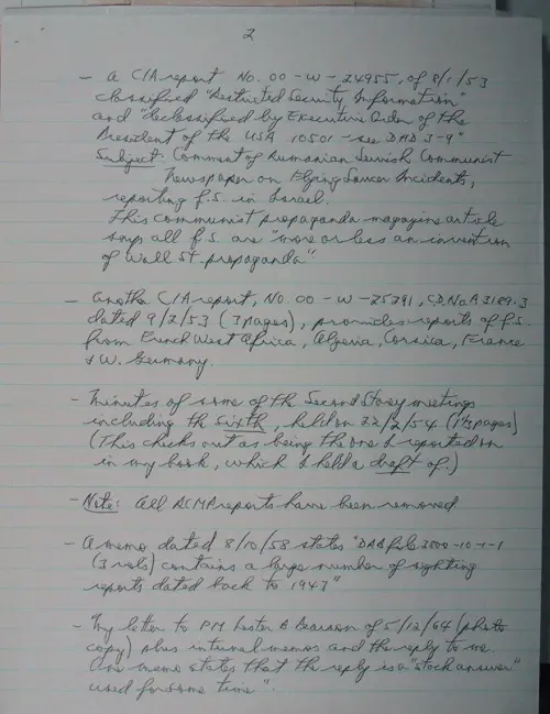 First page of Wilbert Smith Archives Files Box 1130 18 1130-18-p006