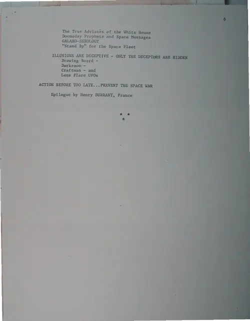 First page of Wilbert Smith Archives Files Box 1130 21 1130-21-p133