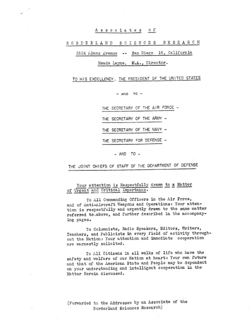 First page of Truman 1952 Messages