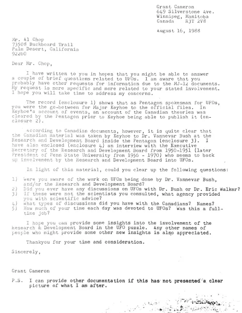 First page of Canada Al Chop