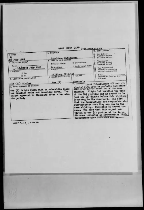 First page of 1955.07 - 6969254 - Stockton, California