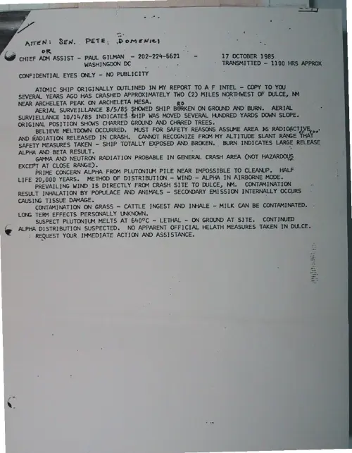 First page of Wilbert Smith Archives Files Box 1131 02 1131-02-p028