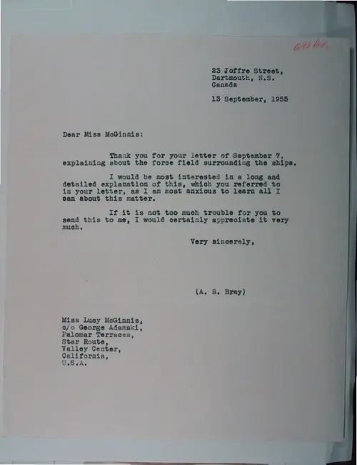 First page of Wilbert Smith Archives Files Box 1130 04 1130-04-p080